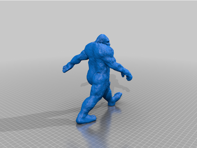 sasquatch bigfoot 3D print model - Mito3D