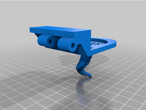 tentacle fan guard anet a8 extruder modification v2 3d print model - Mito3D