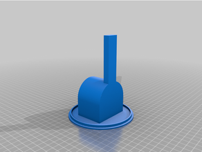 projym protein scoop holder flattenthecurve flatten curve 3d print model - Mito3D