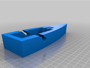 caoutchouc bande bateau remix construction jouets rc 3d print model - Mito3D