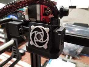 press in fibonacci espiral ventilador reja 3d print model - Mito3D