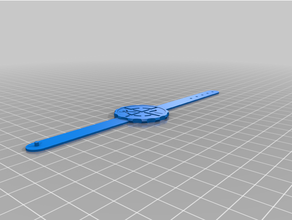 geocaching braccialetto 3d print model - Mito3D