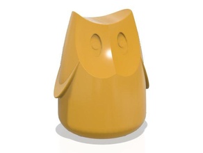 owlie 3d print model - Mito3D