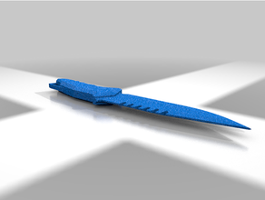 vaillant défaut couteau couteaux émeute Jeux Jeu 3d print model - Mito3D