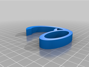 finger door puller 3d print model - Mito3D