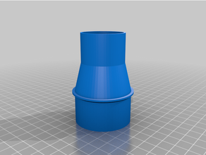 47mm udgang forgrening customized 3d print model - Mito3D