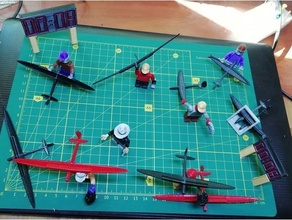 Lego kompatibel rc Segelflugzeuge Zubehör f3k f5j Technik 3d print model - Mito3D