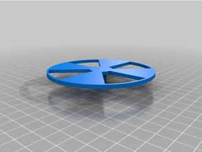 ayarlanabilir havalandırma rozet 3d print model - Mito3D