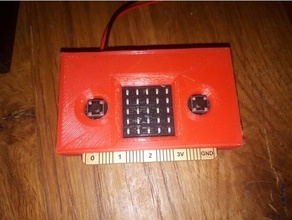 micro alojamiento bbc microbit caso funda 3d print model - Mito3D