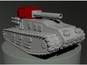 tank kurucu 01 32mm 40k zırh tabanca güç star savaşlar masaüstü savaş oyunu oyunları Warhammer warhammer40k silah ww2 silahlar 3d print model - Mito3D