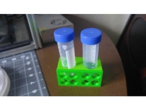 bio tubo bastidores 3d print model - Mito3D