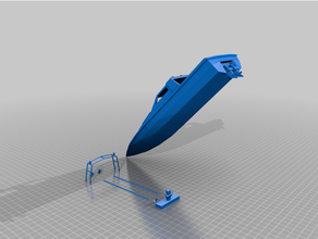 predatore gta sa barca gioco gtasa nave video zrk 3d print model - Mito3D