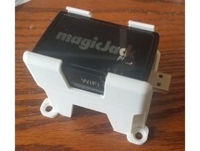 leviton structuré médias support magicjack SMC 3d print model - Mito3D