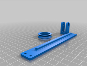 guia Corredera pára filamento soporte 3d 3d print model - Mito3D