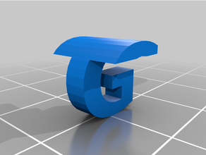 customgtized letter sculpture customized 3d print model - Mito3D