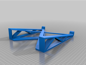 laptop stand 17'' accessories 3d print model - Mito3D