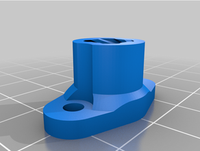 eje nuez acoplamiento latón 3d print model - Mito3D