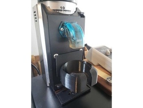 rancilio felsig bodenlos Siebträger Halter Unterstützung Kaffee Schleifer Espresso Stand silvia 3d print model - Mito3D