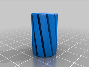 espiral caiaque personalizado 3d print model - Mito3D