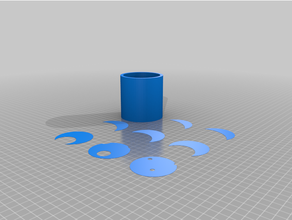 custotest filter memized sifter multiple shape options customized 3d print model - Mito3D