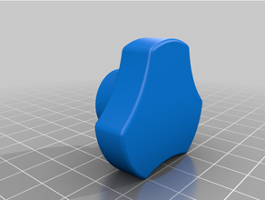 kubota mower knob 3d print model - Mito3D