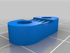 a8 gt2 y bed cinto grampo 3d print model - Mito3D