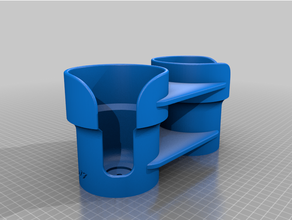 esqui pilão suporte copo mastercraft barco Yeti 3d print model - Mito3D