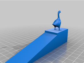 goose door 3d print model - Mito3D
