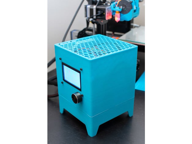 ender 3 électronique boîte 140mm ventilateur aio enceinte pro carte mère Cas gaine 3D print model - Mito3D