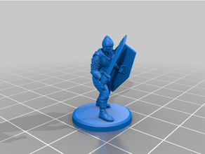 classical antiquity - northern barbarian swordmen 3d print model - Mito3D