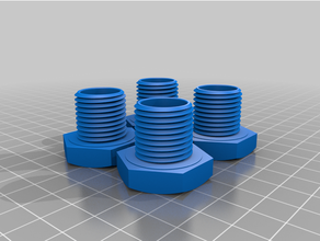 tronxy legs leveling 3d print model - Mito3D