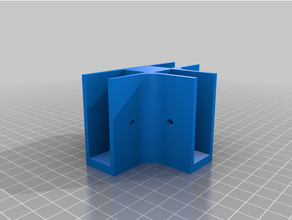 foot l18x18 foot18my customized shelfie diy parametric shelf storage designer 3d print model - Mito3D