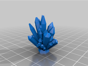 cristalli personalizzato casuale cristallo Generatore 3d print model - Mito3D