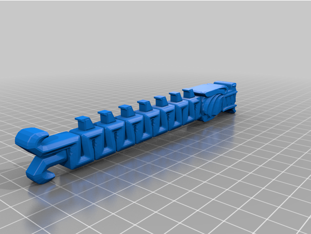dinomen frapper RAM Divisé résine imprimantes 3D print model - Mito3D