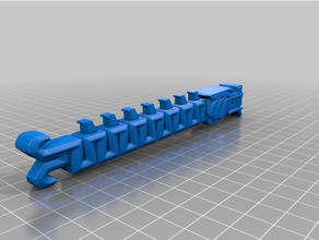 dinomen battering ram split resin printers 3d print model - Mito3D