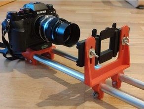 35mm película dslr digitalizando plataforma soporte fotografía escanear escáner 3d print model - Mito3D