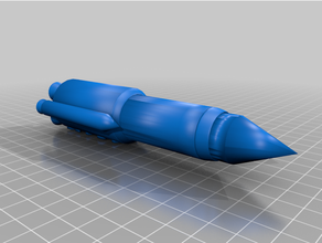 nasa raket 3d print model - Mito3D