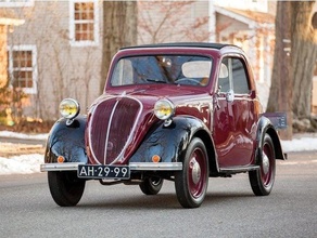 simca 5 fíat 500 topolino 1938 1936 1937 1939 1940 1941 1946 1947 1948 30s 40s 50s coche vehiculo francés 3d print model - Mito3D
