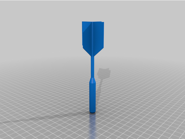 dart body - arrow game 3D print model - Mito3D