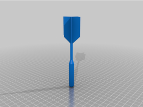 dart body - arrow game 3d print model - Mito3D