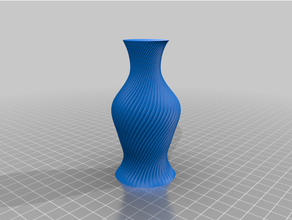 mini spirale vase 3d print model - Mito3D