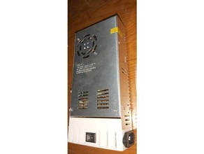 power supply case 30 30a socket powersupply box mount psu cover 3d print model - Mito3D