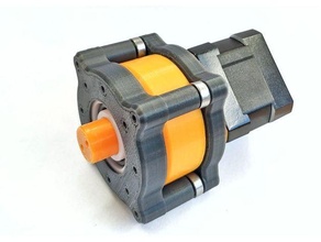 nema17 stepper motor planetary gearbox 1 5 reduction gear 3d print model - Mito3D