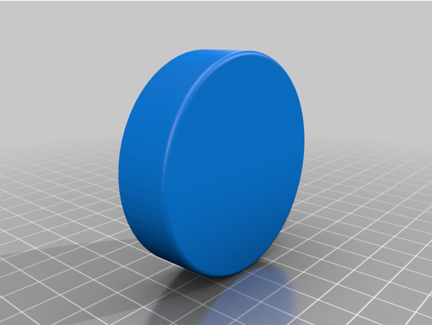 5 galón agua jarra gorra 3D print model - Mito3D