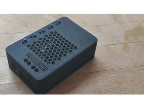 minimalistic box sanwu hf-28 bluetooth amplifier board 3d print model - Mito3D