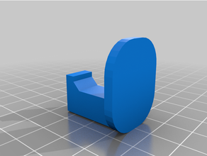gancho ridotto gancio soporte 3d print model - Mito3D