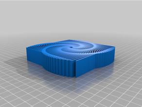 cspiralustomized turtle spiral generator customized 3d print model - Mito3D