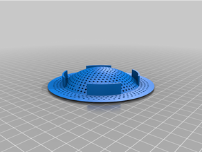 lavabo casastomizzato geodetica cucina Lavello scolare filtro personalizzato 3d print model - Mito3D