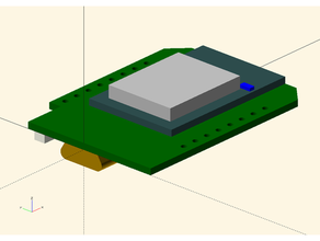 wemos d1 mini esp8266 cloner planche modèle raccord 3d print model - Mito3D