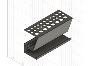 pencil stand desk organizer holder pen 3d print model - Mito3D